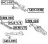 ASVA 0420-V87R Ball Joint